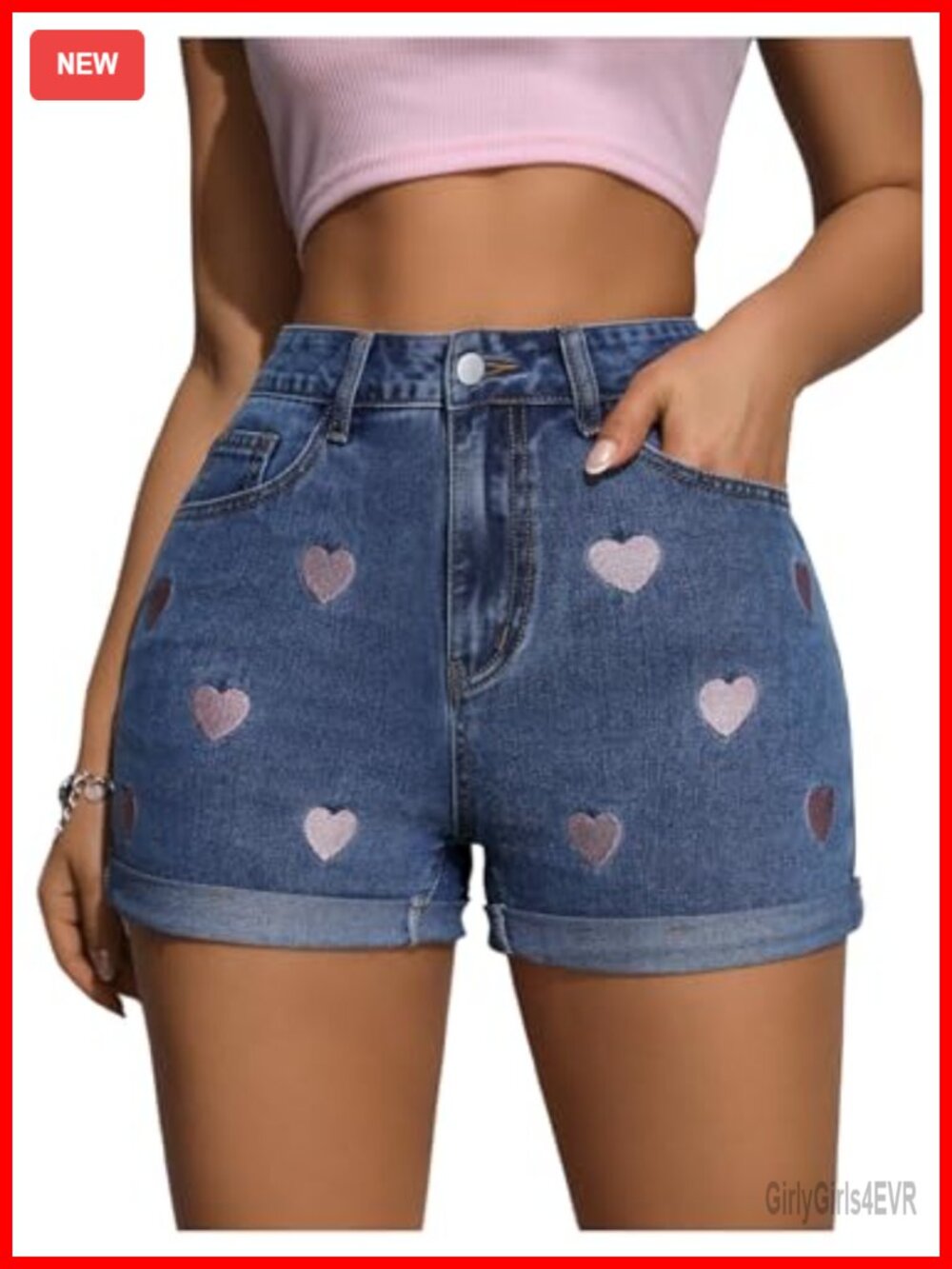 Verdusa Women's Y2K Low Rise Ripped Distressed Skinny Denim Jean Shorts |